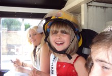 Witham Carnival Court in a Fire Engine at Southend Carnival 2011