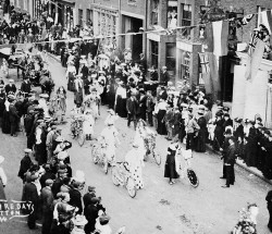 Empire Day Parade in Watton, 1907