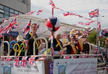 Norwich Civic Association float at Lord Mayor's Street Procession, 2012