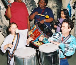 Stand Dressing and Samba at Youth House 1996