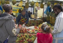 Food stall at Luton Carnival, 2012