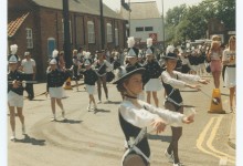 Majorettes at Caister-on-sea Carnival