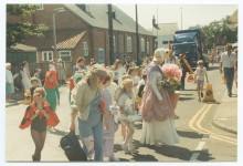 Children in fancy dress at Caister-on-sea Carnival
