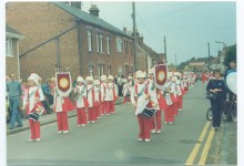 Marching band at Caister-on-sea Carnival