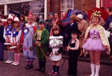 Fancy Dress Competitors at Cawston Carnival, Jubilee Celebrations, 1977