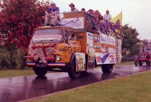 Float at Cawston Carnival, Jubilee Celebrations, 1977