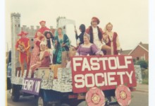 Henry VIII float at Caister-on-sea Carnival, c.1980s