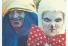 The White Rabbit and The Caterpillar from Alice in Wonderland at Caister-on-sea Carnival, c.1980s