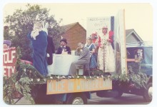 Alice in Wonderland float at Caister-on-sea Carnival, c.1980s