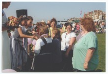 Hunstanton Carnival Court, handing out medals, 2009