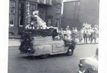 Float at Cromer Carnival, 1962