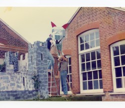 Westborough Primary School castle float photos