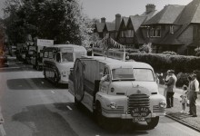 Vauxhall Motors display in coronation parade, 1953