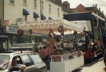 St. Neots carnival court, 1995.