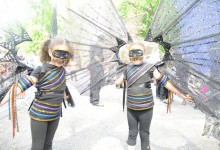 Children in costumes created by Sunshine International Arts.