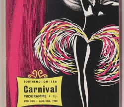Southend Carnival Programmes 1960