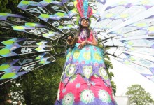 Kinetika Bloco Carnival Queen.