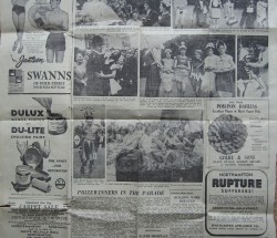 Newspaper article about Northampton Carnival 17th June 1955