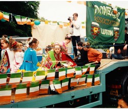 Luton Irish Forum takes part in the Luton Carnival, 1999