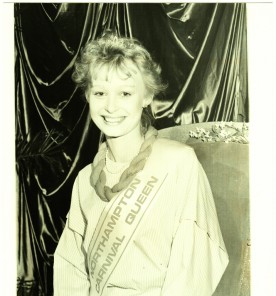 Northampton Carnival Queen Nicola Lamb, 1985