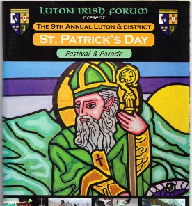St Patrick's Day Festival Programme Front Cover