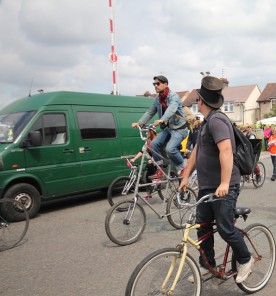 Bicycles at Northampton Carnival 2012