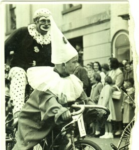Michael Higginson at Northampton Carnival, 1954