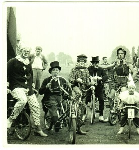 The Higginson Troupe at Northampton Carnival, 1954