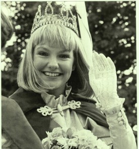 Northampton Carnival Queen Maria Cooch, 1982