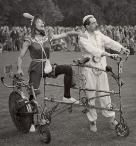 Don Butlin and George Twiselton, Northampton Carnival, 1952