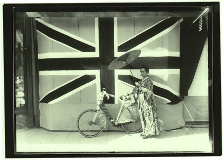 British Flag & Geisha, 1897